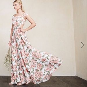 COPY - Reformation floral sera dress!